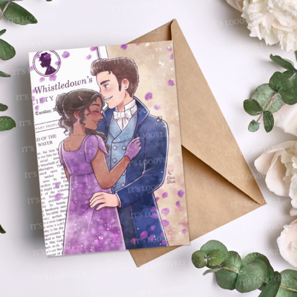 Lámina Kate & Anthony (Los Bridgerton) - Imagen 1