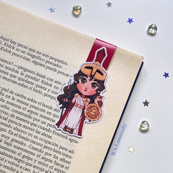 Marcapáginas magnético Lovelyland Originals Coll. – Mitología griega - Atenea - Imagen 1