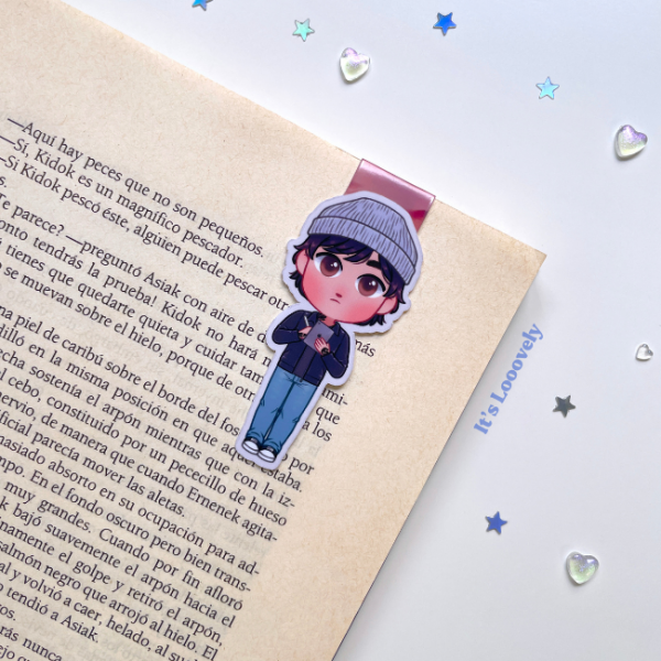 Marcapáginas magnético El arte de ser nosotros - Logan - Imagen 1