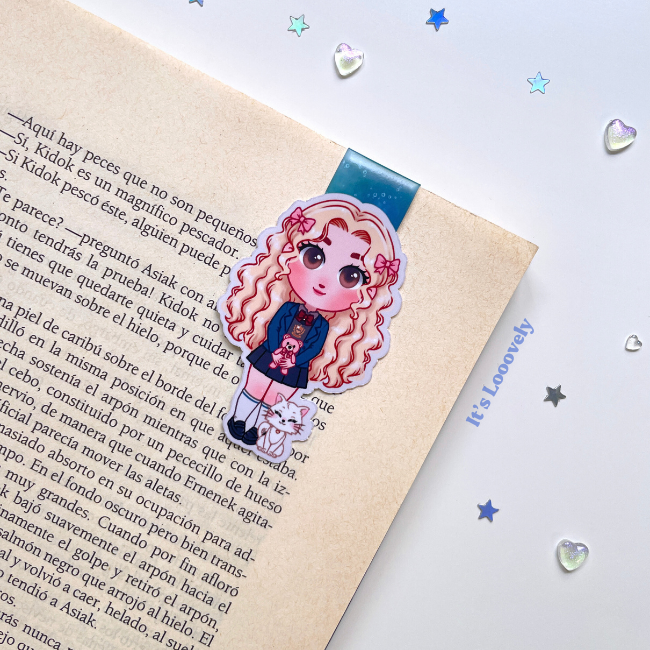 7 Marcapáginas magnético Taming 7 - Claire - Imagen 1