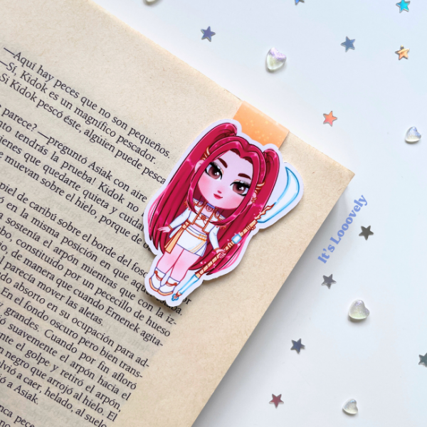 Marcapáginas magnético Kpop Demon Hunters - Mira - Imagen 1