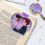 Marcapáginas magnético Lovers Collection - Los Bridgerton: Benedict & Sophie (Te doy mi corazón)