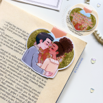 Marcapáginas magnético Lovers Collection - Los Bridgerton: Jorge & Carlota (La Reina Carlota)