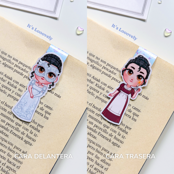 Marcapáginas magnético Los Bridgerton: Te doy mi corazón - Sophie - Imagen 1