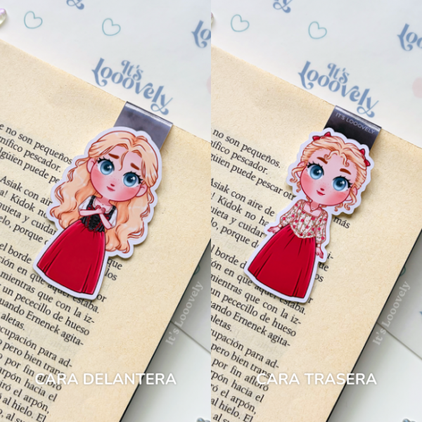 cathy cumbres borrascosas Marcapáginas magnético "Cumbres borrascosas" - Cathy - Imagen 1