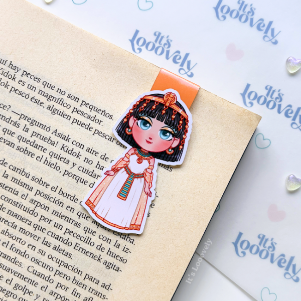 cleopatra Marcapáginas magnético Mujeres de la historia - Cleopatra - Imagen 1