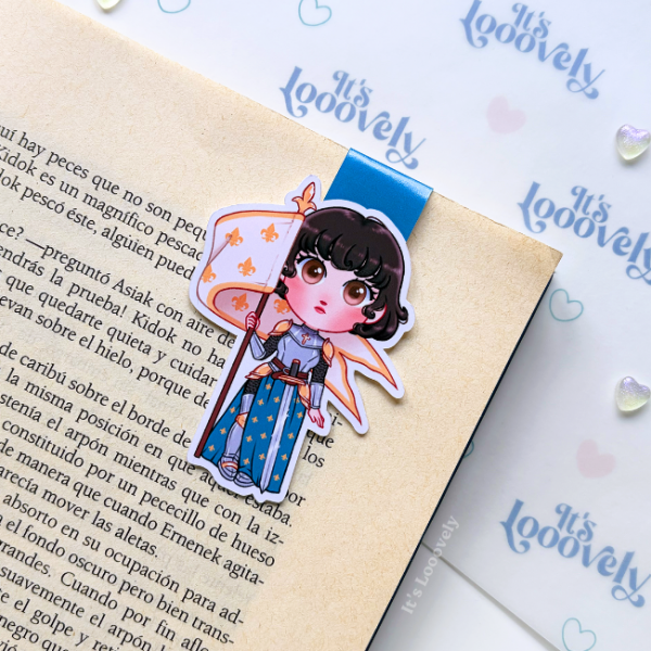 Marcapáginas magnético Mujeres de la historia - Juana de Arco - Imagen 1