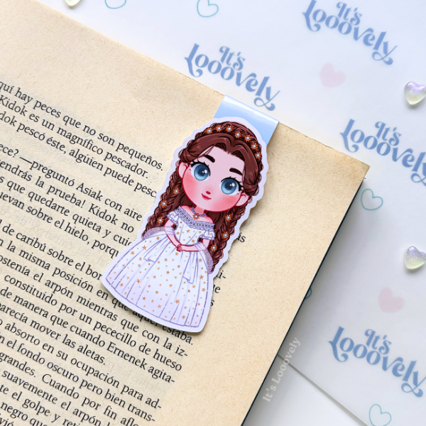 Marcapáginas magnético Mujeres de la historia - La emperatriz Sissi - Imagen 1