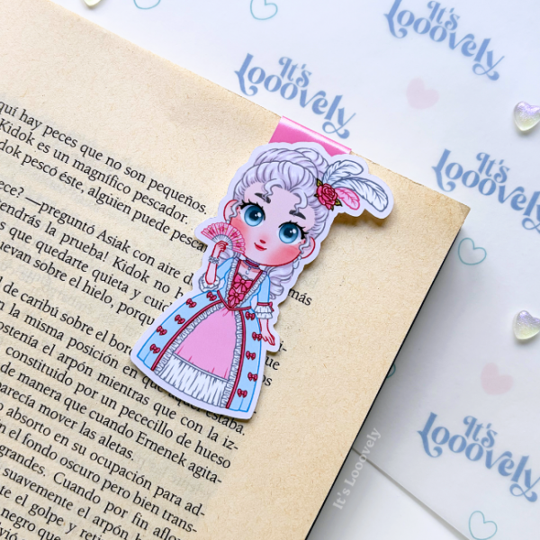 Marcapáginas magnético Mujeres de la historia - María Antonieta - Imagen 1