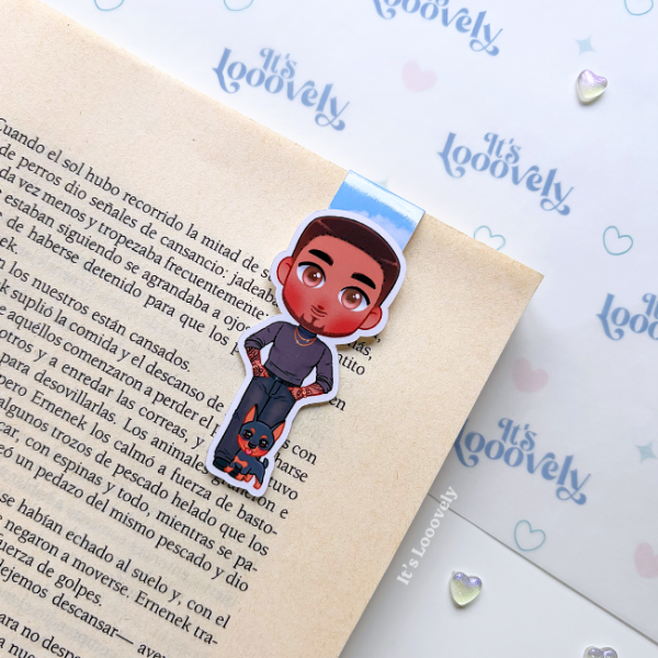 Marcapáginas magnético Saga Windy City: Rozando el cielo - Evan - Imagen 1