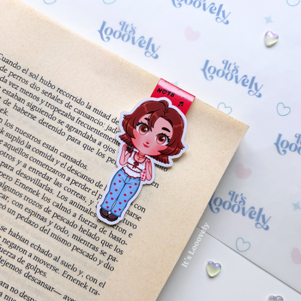 Marcapáginas magnético Saga Windy City: Volviendo a empezar - Hallie - Imagen 1