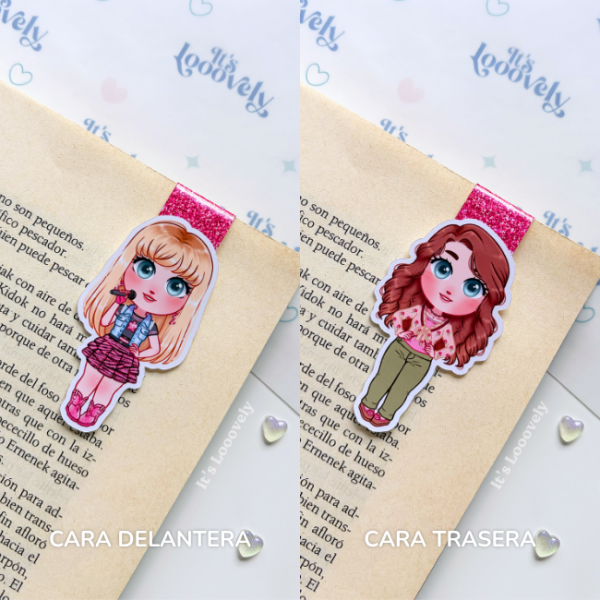 Marcapáginas magnético Hannah Montana - Imagen 1