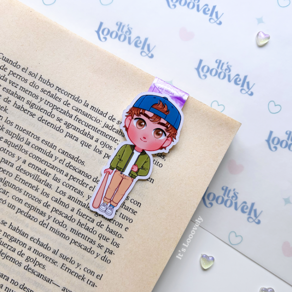 Marcapáginas magnético Saga Windy City: Siguiendo el juego - Isaiah - Imagen 1