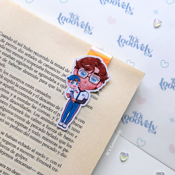 Marcapáginas magnético Saga Windy City: Perdiendo el control - Kai - Imagen 1