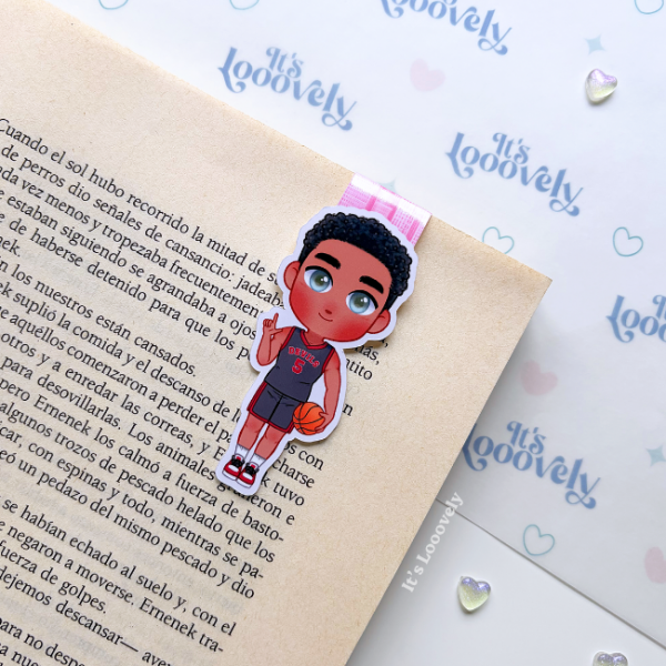 Marcapáginas magnético Saga Windy City: Jugando fuerte - Ryan - Imagen 1